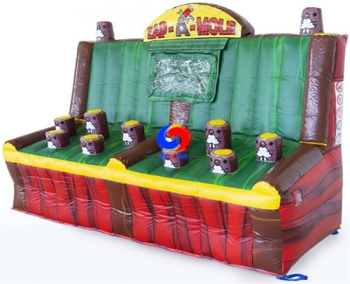 2022 Most exciting party events rental interactive inflatable games IPS whack-a-mole for sale