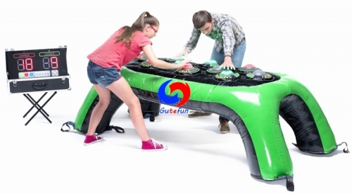 New arrival AIRTIGHT inflatable sport games green interactive play system IPS table for sale