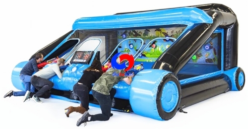 TOP sale party rental interactive inflatable games IPS shooting gallery on sale