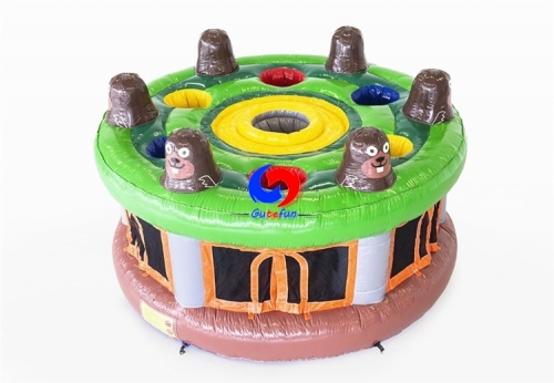 popular Easily set up 7 participants Hilariously funny inflatable Whack-a-Mole game on sale