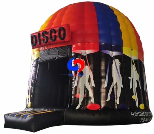 Disco inflatable bouncer