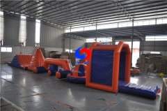 commercial kids adult small inflatable floating water park for sea water swimming pool