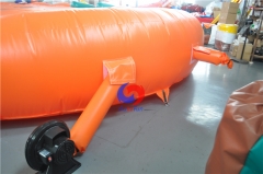 One stop shipment 20m L*12m W*60cm Giant inflatable jump pumpkin bounce pad for kids adultadult