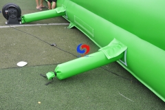 28m L*14m W outdoor largest modular inflatable jump pad, freestyle inflatable bounce pad playground