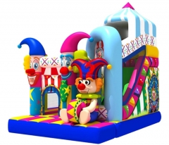 GUTEFUN top sale cheap commercial clown inflatable bouncy castle for kids