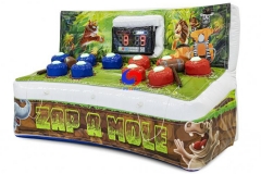 100% customized airtight interactive playing inflatable games IPS whack a mole for sale