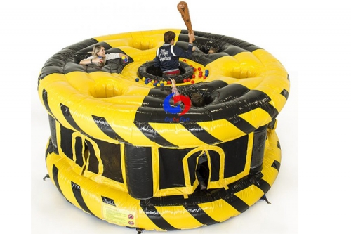 7 players inflatable Whack-a-Mole game for adult kids