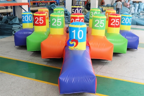 inflatable air ring toss game