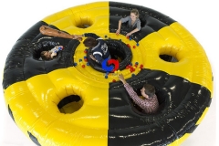 7 players inflatable Whack-a-Mole game for adult kids