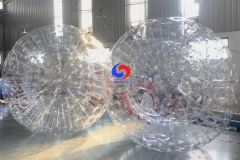 cheap 2.5m PVC small inflatable zorb ball bumper ball for sale