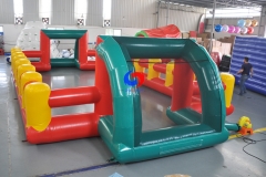 The most favorite team building 5 PK 5 soccer table games inflatable human foosball game for sale