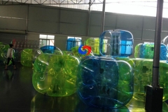 New design large bubble inflatable body bumper ball