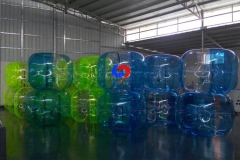New design large bubble inflatable body bumper ball