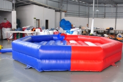 custom octagon american flag inflatable mechanical bull mattress, inflatable mat for rodeo mechanical bull