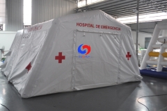 Red cross large military inflatable medical rescue Epidemic Prevention tent for sale