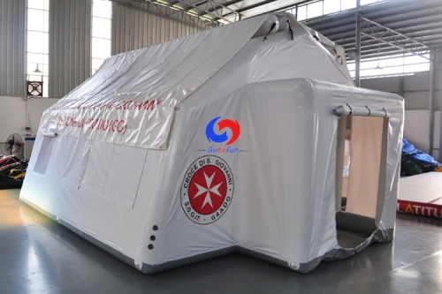 Commercial grade Large Outdoor World Red Cross customized Medical Rescue Inflatable Sanitary Tent