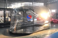 Customized Car capsule showcase inflatable bubble cover