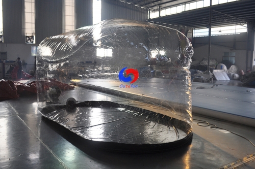 Customized Car capsule showcase inflatable bubble cover