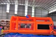 TOP sale 23x13x10ft Outdoor Portable Car Paint Booth Inflatable Spray Booth with Filter System