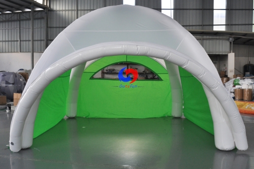Customized Light weight easy carry fast setup exhibition trade show camping advertising inflatable tent for sale