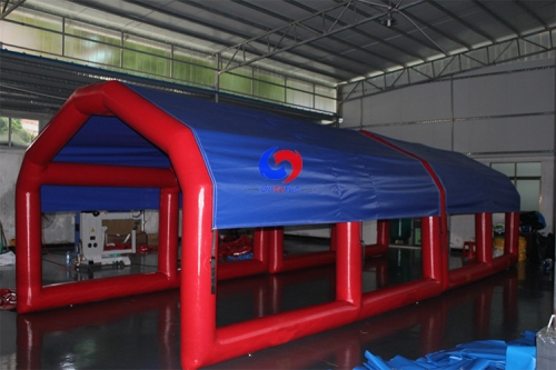 commercial outdoor events trade show exhibition wedding large tunnel waterproof inflatable party tents for sale