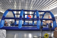 25x15 waterproof PVC inflatable warehouse building tent large inflatable frame tent outdoor events for sale