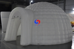 Lawn wedding white oxford cloth PVC inflatable dome igloo tent inflatable igloo marquee dome tent for party