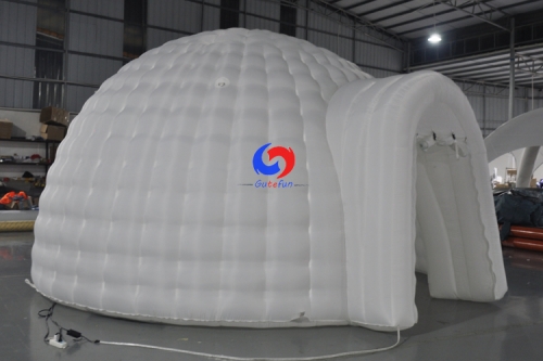Lawn wedding white oxford cloth PVC inflatable dome igloo tent inflatable igloo marquee dome tent for party