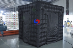 hot sale 360 black&white inflatable photo booth inflatable cube tent customized 8x8
