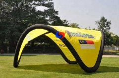 stylish Free customers branding parties open days advertising inflatable promo tent lightweight beach tent for sun shelter