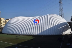 mobile commercial trade show large Modular inflatable tent high quality trampoline giant inflatable dome tent 