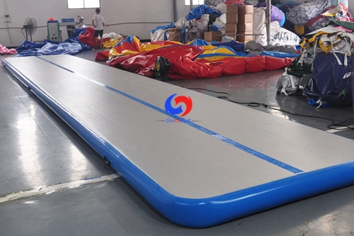40ft x 6ft x 4in Inflatable Air Gymnastics Tumble Track Floor Air Mat For Tumbling