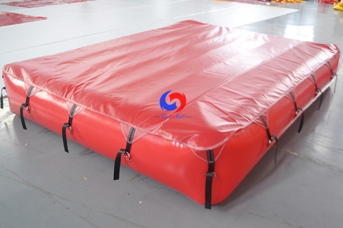Customized Outdoor&indoor sports soft air floor ground protection inflatable safety mat for school/gym/playground/stadium
