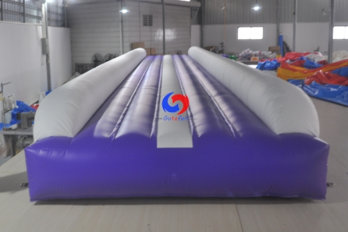custom school's athletics cheerleaders inflatable runway crash 40ft large inflatable landing mats for gymnastics training