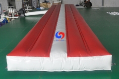 Safe stable air-filled landing mats sports acrobatics Inflatable gymnastics crash protect tumble tracks for gymnastics clubs