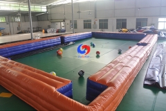 all-new Human-Sized Giant portable football snooker billiards inflatable soccer pool table