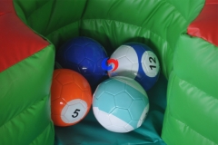 Inflatable Human Billiards Giant Pool Table All Ages Interactive Game for special soccer events