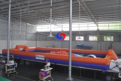 outdoor soccer bumbler balls Air Inflated sports pitch inflatable walls arena football field with inflatable goal