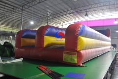 outdoor winter inflatable bungee run belts and cords 2 lanes Double Lane inflatable bungee run