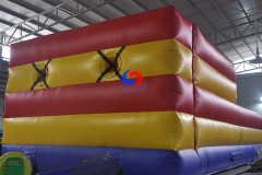 outdoor winter inflatable bungee run belts and cords 2 lanes Double Lane inflatable bungee run