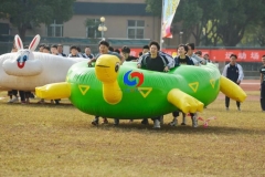 outdoor inflatable team building rabbit turtle race sports games toys corporate school activities equipment for sale