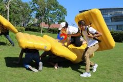 Inflatable team attraction 