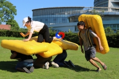 Inflatable team attraction 