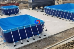 custom drought-resistant water tank Greenhouse water bag mobile swimming pool fish &shrimp breeding pond