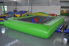 Mobile indoor kids adult excited round&square single inflatable jumping jumper inflatable bungee trampoline for sale