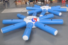 Commercial Pools/Aquatic Centres Parks Sealed Floating Large Inflatable rotating octopus Starfish Sea Star Water Toys