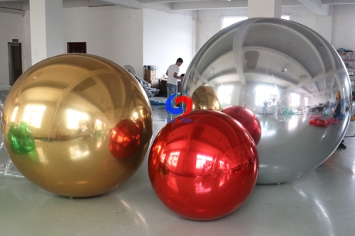 big&small air pump blow inflatable shiny balloons Ceiling decoration Silver Red Gold colour balloons for the party needs