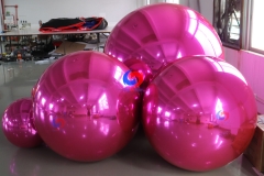 60cm 90cm 1m 2m giant pvc bouncing balls shiny colour inflatable balls big shiny inflatable balls pink