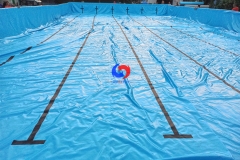 China No.1 large rectangular metal frame swimming pool adult metal frame above ground pool for swim training