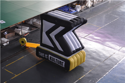 Customized inflatable advertising model to Singapore